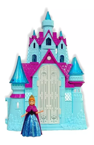 Castillo Princesa Frozen Elsa Anna Con Luz Y Sonido 17329