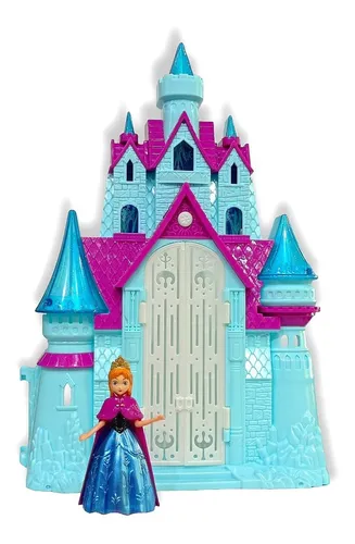 Castillo Princesa Frozen Elsa Anna Con Luz Y Sonido 17329