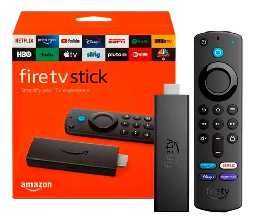 Amazon Fire Tv Stick 3 Era Gen Control Tv Netflix Hbo Y Más
