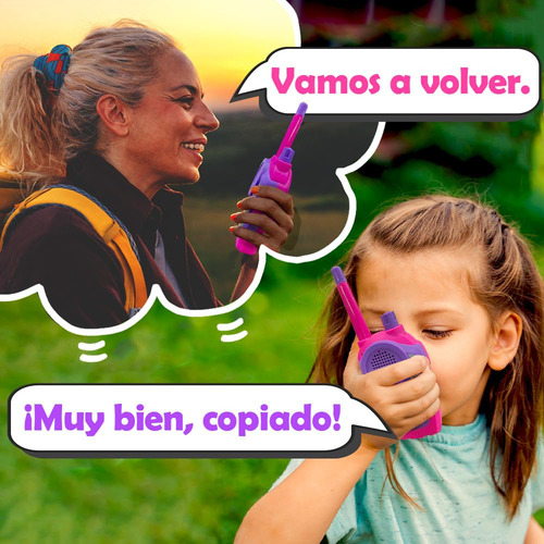 Walkie Talkie Para Niños, 2 Pzs Walkie Talkie De Juguete,