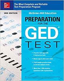 Mcgrawhill Education Preparation For The Ged Test, Third Edi