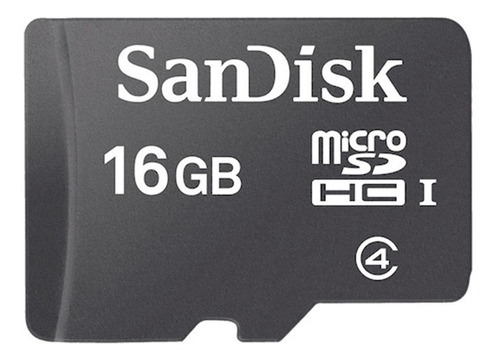Sandisk Memoria Micro Sd Hc 16gb Clase 4 Mayoreo Sdsdqm +