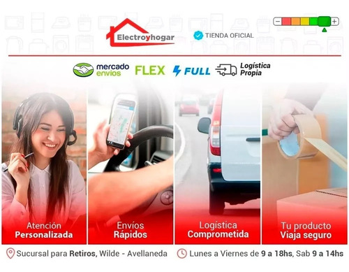 Aspiradora Inalámbrica Vertical Electrolux Ergorápido Erg21