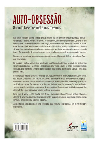 Auto-obsessão: Quando fazemos mal a nós mesmos, de Mas, Mario. Editorial Ebm, capa mole em português, 2019
