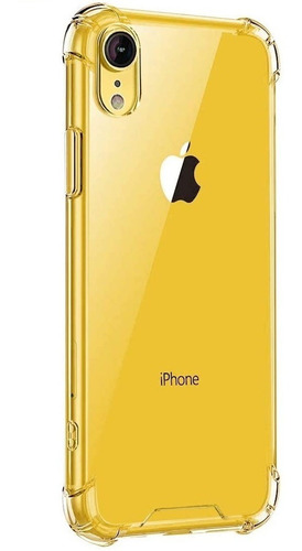 Carcasa Para iPhone XR Transparente Reforzada