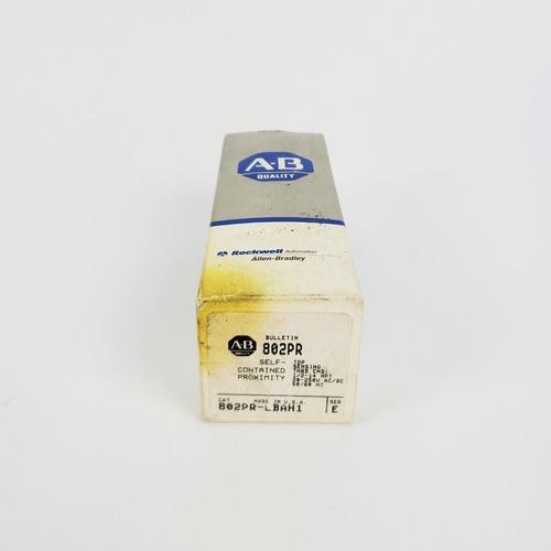 Allen Bradley 802pr-lbah1 Self Contained Proximity Senso Aai