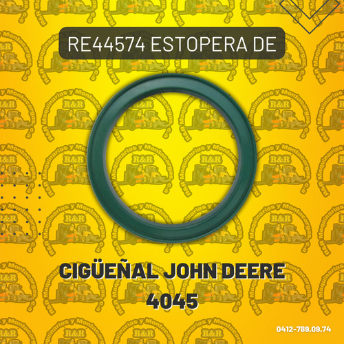 Re44574 Estopera De Cigüeñal John Deere