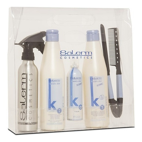 Salerm Kit Profesional Alisado Keratin Shot Sin Formol