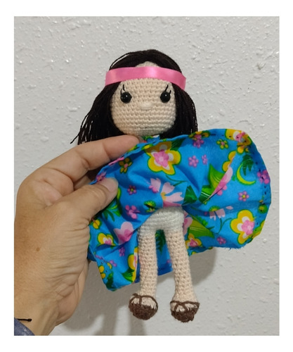Muñeca Tarahumara Tejida Crochet