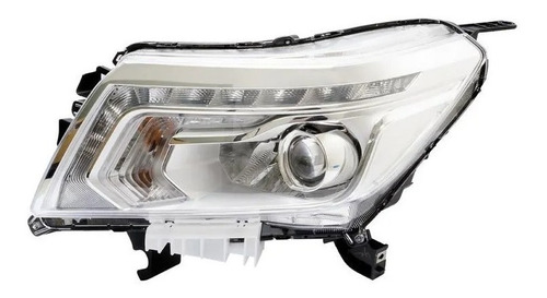 Optica Delantera Izquierda Original Nissan Frontier D23 Led