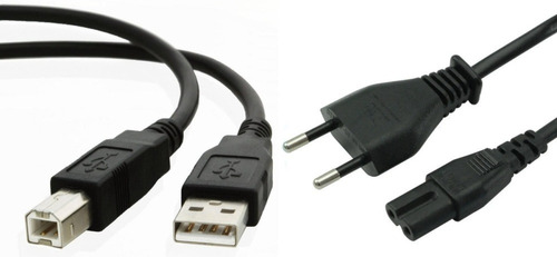 Conjunto De Cabos Para: Epson Tx 105 | Energia + Usb