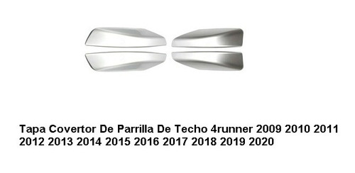 Tapa De Parrilla De Techo Trasera 4runner 2009 2010 2011 