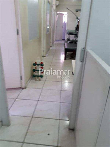 Sala Comercial | 160m²| 1 Vaga | Centro |são Vicente - 725-82