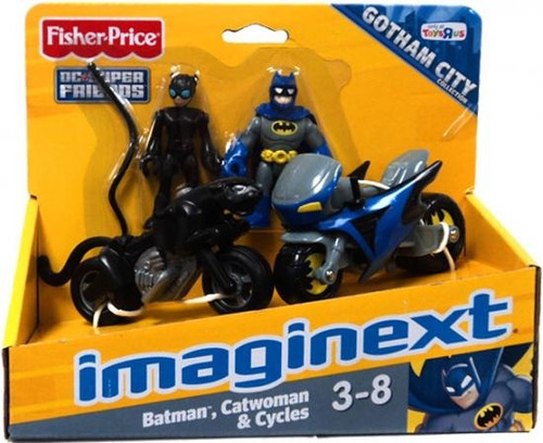 Fisher-price Dc Super Amigos Imaginext Batman Gatubela Y