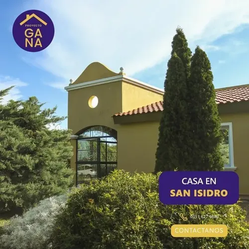 Venta San Isidro Villa Allende 3 Dorm Escritorio Pileta Una Sola Planta - foto 1