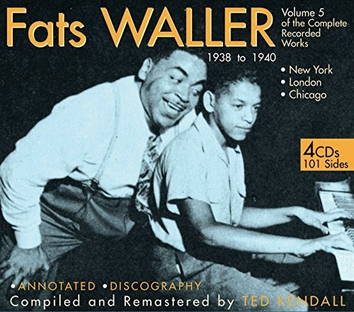 Cd The Complete Recorded Works 1938-40, Vol. 5 - Waller,...