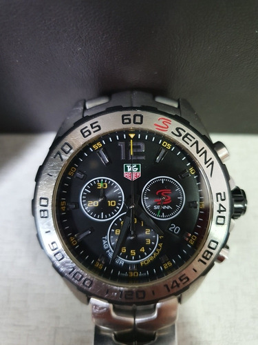 Relógio Original Tag Heuer F1, Edição Especial Ayrton Senna
