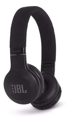 Auriculares Bluetooth Jbl E45 Bt, micrófono inalámbrico E45bt, color negro