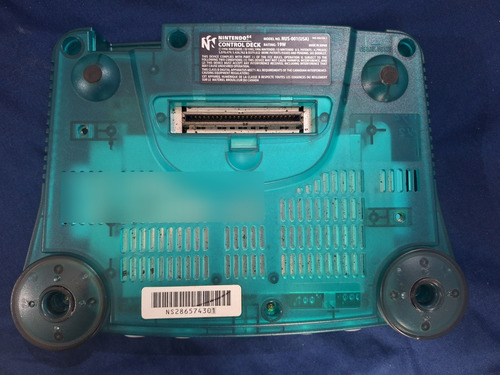 Nintendo 64 Ice Blue Celeste (Usado)
