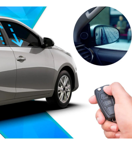 Módulo De Vidro Yaris 2023 Rebatimento Retrovisor E Tiltdown