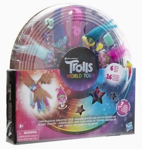 Set Trolls World Tour Accesorios Hasbro Original 