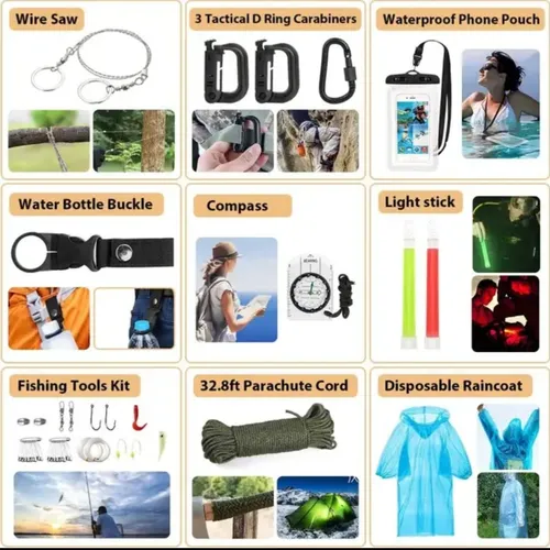 Kit De Supervivencia 250pcs