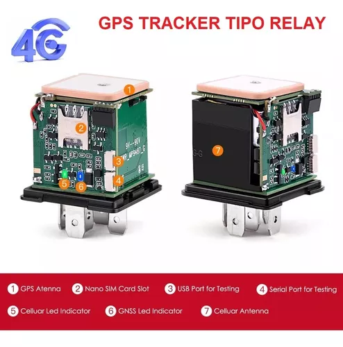 GPS 2G para vehículos, localizador GPS de coche 9-90V DC en tiempo real -  dispositivo de seguimiento de coche para motocicleta, automóvil, camión