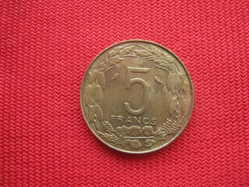 África Occidental Frances  Camerún 5 Franco 1961