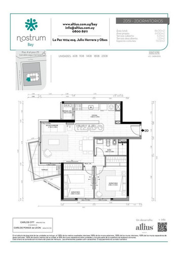 Imagen 8 de 8 de Nostrum Bay 2 Dormitorios Apartamento Departamento Monoambiente1 Dormitorio Puerto Bahia Centro