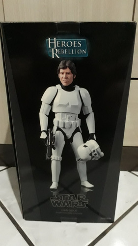 Star Wars Sideshow Luke Skywalker Han Solo Stormtrooper 1/6