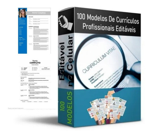 100 Modelos De Currículo Profissional Editável