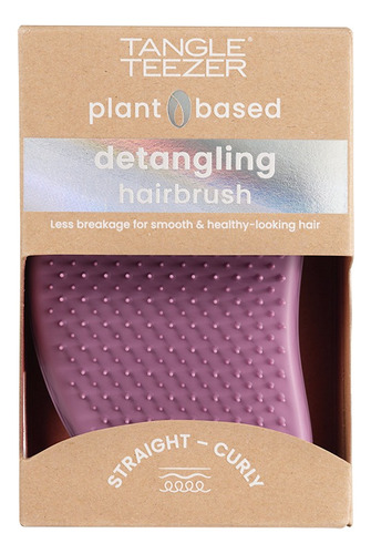 Escovas para cabelo desembaraçador Tangle Teezer PLANT BASED BRUSH 1285cm de diâmetro - violeta-escuro