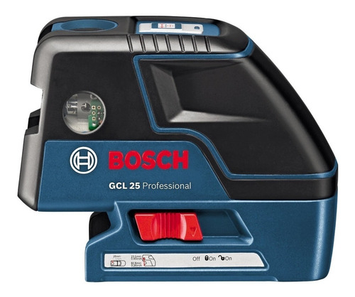 Nivel Laser Combinado De 2 Lineas Y 5 Puntos Bosch Gcl 25