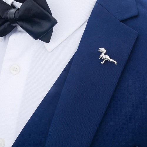 Negocio Dinosaurio Broche Traje Solapa Pin Insignia Fiesta