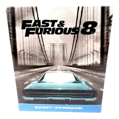 Rapidos Y Furiosos 8 Steelbook Coleccionable Blu-ray+dvd 