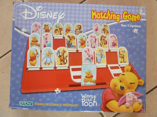 Juego Matching Game Winnie Pooh