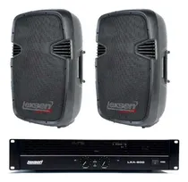 Comprar Combo Par De Bafles Pasivos Lexsen Lp15 + Potencia Lxa900