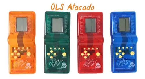 comprar Kit 10 Mini Game Brick Game Brinquedo Portátil 9999 In 1 