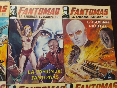 Fantomas La Amenaza Elegante Num. 41 Al 50 (Usado)