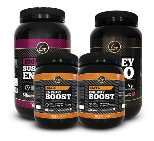 Pack  - Whey Pro 2lb + Sustained Energy 5lb + Boost 2lb
