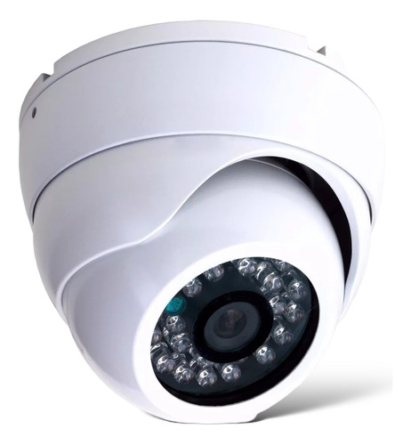 Câmera De Segurança Dome Hd 720p 1.3mpixel - Equipamento Cftv Profissional E De Alta Qualidade!