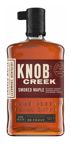 Knob Creek  Smoked Maple Origen Usa. Todo Whisky