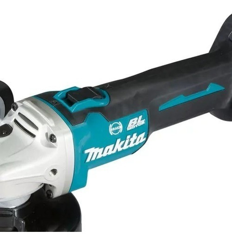 Molinillo de color azul turquesa Makita 4.1/2 18 V Bl DGA463z Xpt Aft Adt Makita