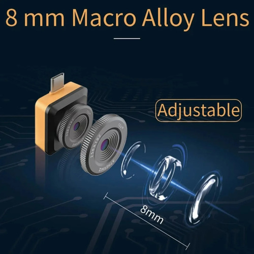 Câmera Térmica Infiray T2s+ Plus - Visão Noturna - Android