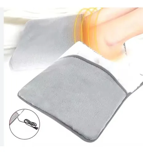 Calienta Pies Usb Ideal Para Pies Y Manos!!! , Color Gris Mj
