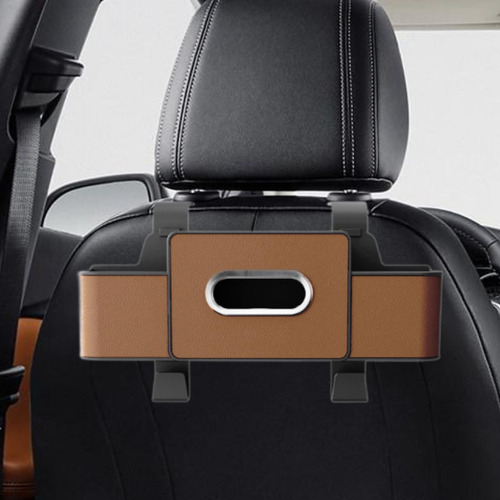 Organizador De Respaldo De Asiento, Caja De Marrón