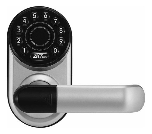 Zkteco Cerradura Inteligente Con Teclado Modelo Ml200 / Verificación Con Bluetooth O Teclado / Diseño Reversible / Compatible Con App Zsmart