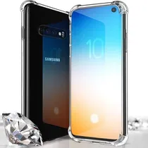 Comprar Forro Samsung Galaxy S10 Transparente Goma Dura Esquinas Ref