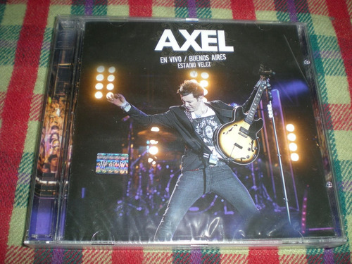 Axel / En Vivo Buenos Aires Estadio Velez Cd+ Dvd  Nuevo C15