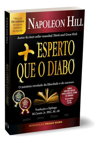 comprar Livro Mais Esperto Que O Diabo Napoleon Hill Capa Mole Em Português